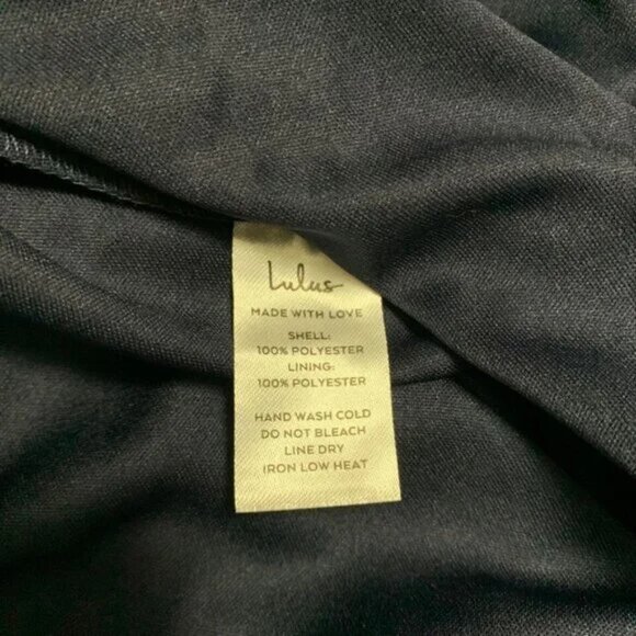 LULUS All Mine Floral Print High-Low Maxi Wrap Dress Navy Blue - Picture 9 of 11